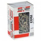 Саморез универсальный Tech-KREP 3,5х25 желтый цинк потайная головка [коробка 200шт] изображение 2