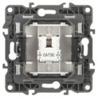 Розетка информационная ЭРА RJ45 кат.5е IP20 12, бронза 12-3107-13 изображение 2