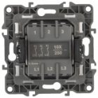 Выключатель тройной ЭРА 10АХ-250В IP20 12, бронза 12-1107-13 изображение 2