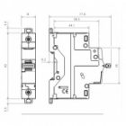 Автоматический выключатель Legrand DX3 1П C6A 6/10kA 1 модуль (автомат электрический) изображение 2