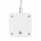Удлинитель EKF Куб, 2х2Р+Е шторки, 3USB 2,4А, беспроводное зарядное устройство Qi, кабель 1,3м 1мм2 изображение 3