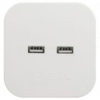 Разветвитель ЭРА SP-4-USB-W на 4 розетки 220В+2xUSB 2400мА без заземления 10А белый изображение 7