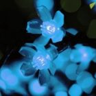 Светодиодное дерево Сакура, 864LED 110W 24V L1.5m крона 1.8m синий IP54 трансформатор в комплекте изображение 2
