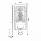 Консольный светодиодный светильник ЭРА SPP-502-0-50K-100 100W 5000K IP65 d48-50mm изображение 7