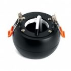 Светильник потолочный Feron HL355 под лампу GX53 max 12W 230V черный изображение 3