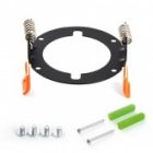 Светильник потолочный Feron HL355 под лампу GX53 max 12W 230V черный изображение 4