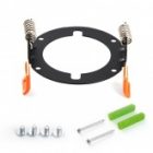Светильник потолочный Feron HL354 под лампу GX53 max 12W 230V IP20 черный 82.5х82.5х43 изображение 3