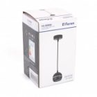 Светильник потолочный на подвесе Feron HL3568 под лампу GX53 max 15W 230V черный IP20 D90*H80 изображение 5