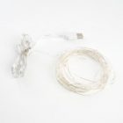 Гирлянда линейная Роса CL575 50LED мультиколор постоянного свечения 5м IP20 прозрачный шнур USB 5V изображение 4