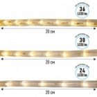 Светодиодный дюралайт 3W синий 24 LED/1,6Вт/м, свечение с динамикой, D13мм, бухта 100м изображение 3
