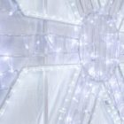 Фигура Neon-Night Снежинка 200LED, 86W 230V IP65, 125х120см цвет свечения белый изображение 6