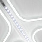 Фигура Снежинка из гибкого неона с эффектом тающих сосулек, 60х60 см, цвет свечения белый IP65 изображение 5