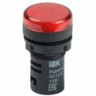 Лампа ИЭК AD22DS(LED)матрица d22мм красный 24В AC/DC изображение 2