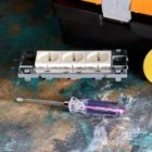 Отвертка комбинированная, прозрачная рукоятка, 120 мм двухсторонняя (крестовая PH 2, шлицевая SL6) изображение 9