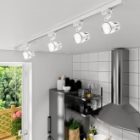 Трековый светодиодный светильник JazzWay PTR 0125-2 25W 4000K 24° WH белый IP40 изображение 4