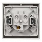 Розетка TDM 2П+З скрытой установки Вуокса 16А IP54 серый изображение 5