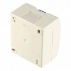 Розетка Simon 15 2П+3 с крышкой Aqua IP54 16А 250В слоновая кость (бежевый) изображение 2