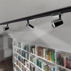 Трековый светодиодный светильник JazzWay PTR 0325 25w 4000K 24° BL (черный) IP40 изображение 10
