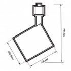 Трековый светодиодный светильник JazzWay PTR 0530 30w 4000K 24° WH (белый) IP40 изображение 8