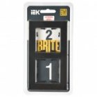 Рамка на 2 поста ИЭК BRITE стекло черный матовый (РУ-2-2-Бр) изображение 2