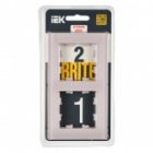 Рамка на 2 поста ИЭК BRITE стекло розовый матовый (РУ-2-2-Бр) изображение 2