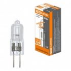 Лампа капсульная галогенная TDM JC 20W 12V G4 прозрачная изображение 2