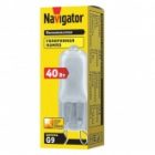 Лампа галогенная капсульная Navigator 94 232 JCD9 40W 230V G9 матовая изображение 2