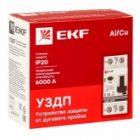 Устройство защиты от дугового пробоя УЗДП EKF с автоматическим выключателем 1P+N 25А (C) 6 кА изображение 2