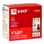 Устройство защиты от дугового пробоя УЗДП EKF с автоматическим выключателем 1P+N 20А (C) 6 кА изображение 2