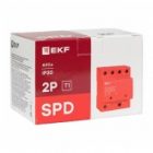 Устройство защиты от импульсных перенапряжений EKF Класс 1 Iimp 25kA (10/350?s) 2P 4 модуля изображение 10