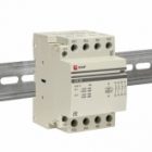 Контактор модульный EKF КМ 25А 4NC 230В AC 3 модуля изображение 2