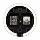Накладная розетка RJ11+RJ45 двойная TDM Болонь фарфор черный изображение 4