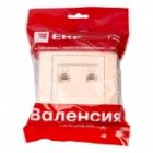 Розетка EKF PROxima RJ-45 2-местная IP20 Валенсия кремовый изображение 2