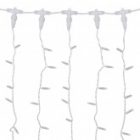 Гирлянда светодиодная Дождь 2x6m 768LED 230V теплый белый, эффект мерцания, прозрачный провод IP65 изображение 4