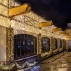 Гирлянда светодиодная Дождь 2x3m 600LED 230V теплый белый, эффект мерцания, белый провод IP65 изображение 7