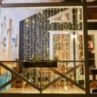 Гирлянда светодиодная Дождь 2x3m 600LED 230V теплый белый, эффект мерцания, белый провод IP65 изображение 8