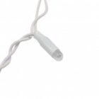 Гирлянда светодиодная Дождь 2x3m 600LED 230V теплый белый, эффект мерцания, белый провод IP65 изображение 6