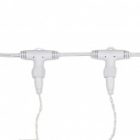 Гирлянда светодиодная Дождь 2x6m 768LED 230V теплый белый, постоянное свечение, белый провод IP65 изображение 4