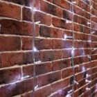 Гирлянда светодиодная Дождь 2x6m 360LED 24V белый эффект водопада, прозрачный провод IP65 изображение 2