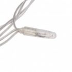 Гирлянда светодиодная Дождь 2x6m 360LED 24V белый эффект водопада, прозрачный провод IP65 изображение 5