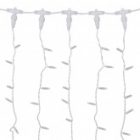 Гирлянда светодиодная Дождь 2x9m 1200LED 230V белый постоянное свечение, прозрачный провод IP65 изображение 8