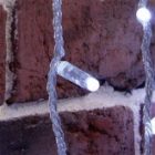 Гирлянда светодиодная Дождь 2x9m 1200LED 230V белый постоянное свечение, прозрачный провод IP65 изображение 2