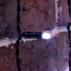 Гирлянда светодиодная Дождь 2x6m 1140LED 230V белый постоянное свечение, черный провод IP65 изображение 2