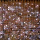 Гирлянда Светодиодный Дождь 2x3м 760LED белый IP44 эффект мерцания, черный провод, 230В изображение 6
