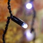 Гирлянда Светодиодный Дождь 2x3м 760LED белый IP44 эффект мерцания, черный провод, 230В изображение 2
