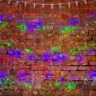 Гирлянда Светодиодный Дождь 2x1,5м 192LED мульти IP44 постоянное свечение, прозрачный провод, 230В изображение 4