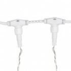 Гирлянда Светодиодный Дождь 2x1,5м 360LED тепло-белый IP44 постоянное свечение, прозрачный провод изображение 6