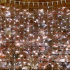 Гирлянда Светодиодный Дождь 2x1,5м 360LED белый IP44 постоянное свечение, прозрачный провод, 230В изображение 2