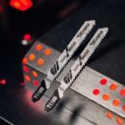 Пилка для электролобзика по металлу Kranz T118B 76 мм 12 зубьев на дюйм 3-6 мм (2 шт./уп.) изображение 6