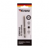 Сверло по стеклу и керамике Kranz 6 мм 4 грани (шестигранный хвостовик) изображение 3